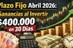 Plazo Fijo en Abril 2026: ¿Cuánto Ganás al Invertir $900.000 por 30 Días?