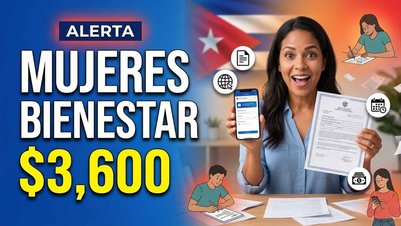 Apoyo Mujeres Bienestar: $3,600 marzo 2026, requisitos y fechas de depósito confirmadas