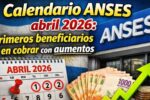 Calendario ANSES abril 2026: primeros beneficiarios en cobrar con aumentos